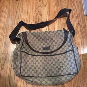 Gucci diaper bag authentic